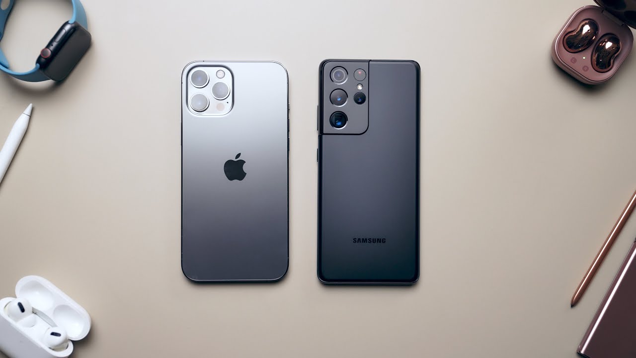 Samsung Galaxy S21 Ultra vs iPhone 12 Pro Max - The Best Smartphones of 2021!