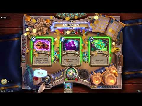 Hearthstone - Book of Heroes - Faelin vs Ozumat
