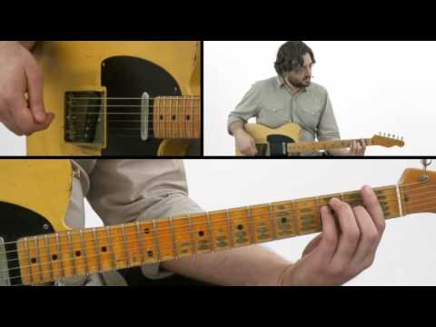 1-2-3 Country - #43 Prison Blues Lead - Guitar Lesson - Jason Loughlin