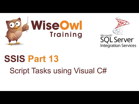 SQL Server Integration Services (SSIS) Part 13 - Script Tasks using C#