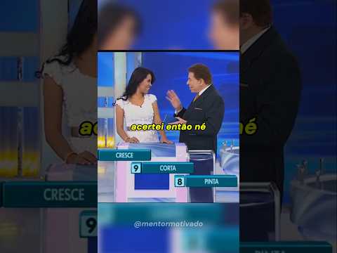 SILVIO SANTOS era muito ENGRAÇADO ao vivo #shorts