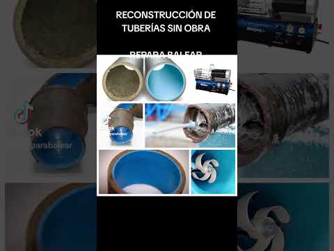reconstrucción de tuberías sin obras