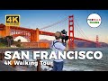San Francisco Waterfront Walking Tour Fisherman S Wharf To Golden Gate Bridge 13 5 Miles 4K