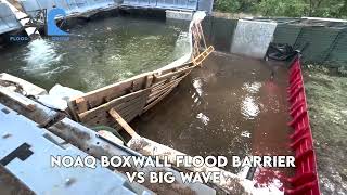 Download lagu NOAQ Boxwall Flood Barrier vs Big Wave mp3