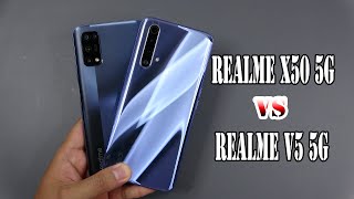 Realme V5 5G vs Realme X50 5G | SpeedTest and Camera comparison