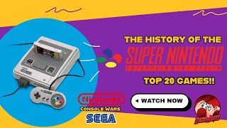 SNES History & All time Top 20 Games !! 🎮