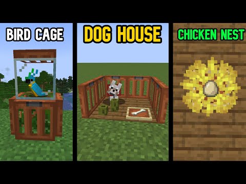 Ligen - Minecraft: 10+ Pet House Designs