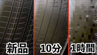 【1時間バーンアウトしたらタイヤツルツルになるのか検証】フォルツァホライゾン６