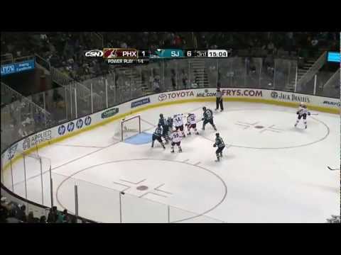 Oliver Ekman Larsson Goal 10/8/10 (CoyotesHQ)