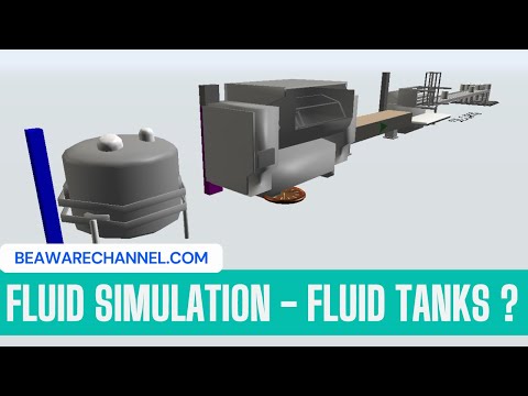 Fluid Tanks | Fluid Simulation | flexsim tutorial for beginners | flexsim for beginners |LeanSimCorp