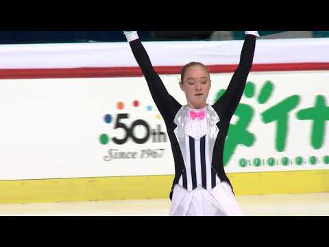 Nina POLSAK SLO- Ladies Short Program   ZAGREB 2017
