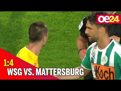 SV Bauwelt Koch Mattersburg 4-1 WSG Swarovski Tirol Wattens