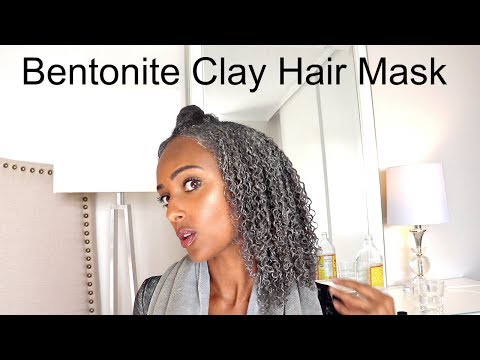 DIY Bentonite Clay Hair Mask to Clarify & Define Curls...