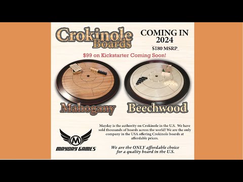 Mayday Games Season 8 Crokinole Kickstarter Trailer