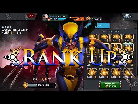 Wolverine X-23 Speed Rank Up [Maxing Out] - Marvel: Contest of Champions