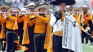 preview picture of video 'Aguiluchos Marching Band - Bandfest Pasadena, CA Part 2'