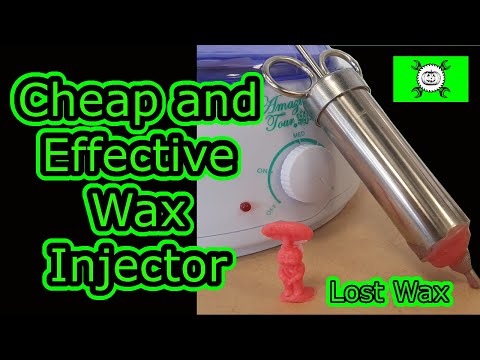 Cheap But Effective Wax Injector for Lost Wax Casting