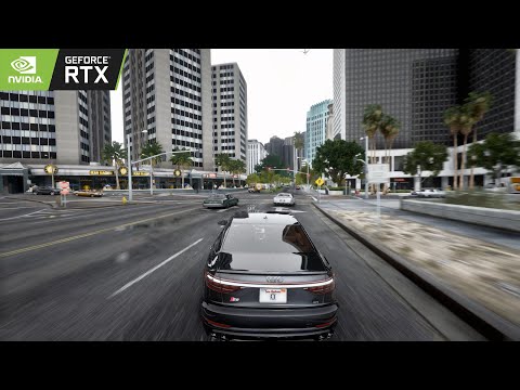 Grand Theft Auto V : Photorealistic Graphics with QuantV + NVE + Realism Beyond + RTGI