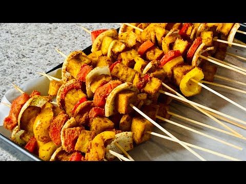 How To Make Soybeans Khebab / Tofu / Vegan Khebab