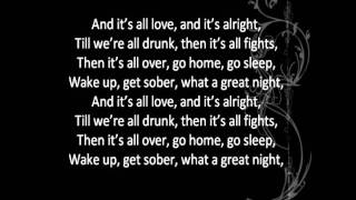 Hilltop Hoods- What a great night lyrics