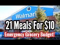 HOW TO EAT FOR 10 A WEEK Emergency Grocery Budget Haul Cheap Easy Meal Ideas Julia Pacheco