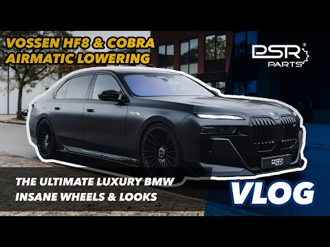 Did BMW Mean for the G70 M760e to Look THIS Good? Vossen HF8, Splitters & Cobra Suspension Lowering!