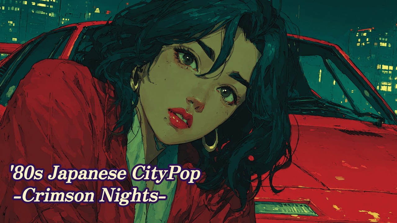 【80's Japanese CityPop】Crimson Nights｜紅い夜の情熱