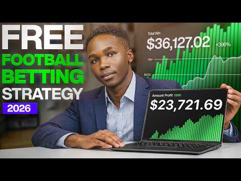 FREE Football Betting Strategy for Beginners | Make Your First BIG Money in 2026