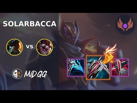 MID.GG: [ solarbacca ] Gangplank TOP vs Kled | NA MASTER | LOL Season 2025