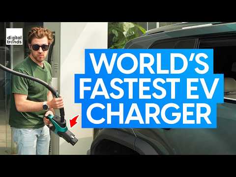 We Tried the World's Fastest EV Charger