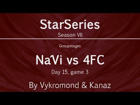 Dota 2 - 4FC vs Na'Vi - StarSeries S7