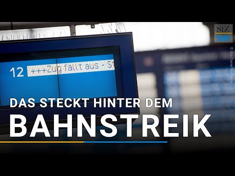 Bahnstreik: Streik sorgt für Zugausfälle & Verspätungen bei der Deutsche Bahn