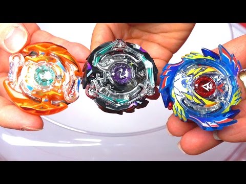 BEYBLADE BURST BATTLE | God Valkyrie VS Blaze Ragnarok VS Kreis Satan (GOD LAYER SYSTEM)