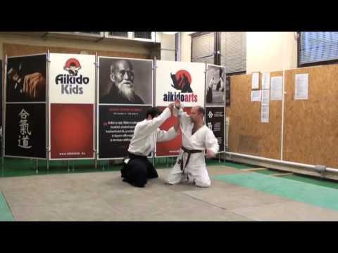 suwari waza yokomen uchi ikkyo omote [AIKIDO]  basic technique