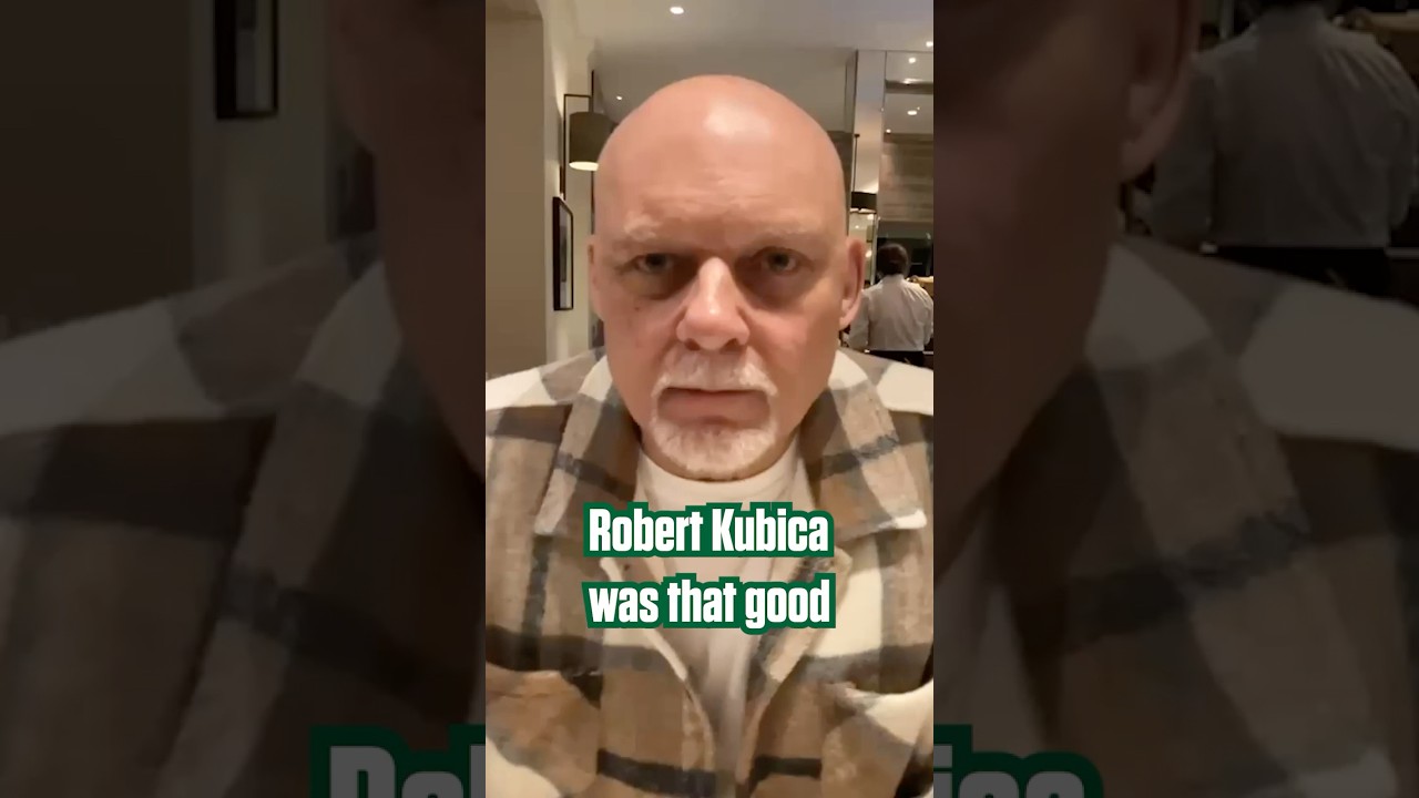 Robert Kubica was that good