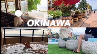 【vlog】社会人の春休み🌸沖縄旅行🌴/アクアセンスホテル&リゾートで過ごす/絶景カフェを巡る