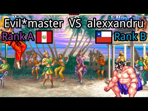 Super Street Fighter II X: Grand Master Challenge: Evil*master (PE, Rank A)  vs alexxandru (CL, Ran