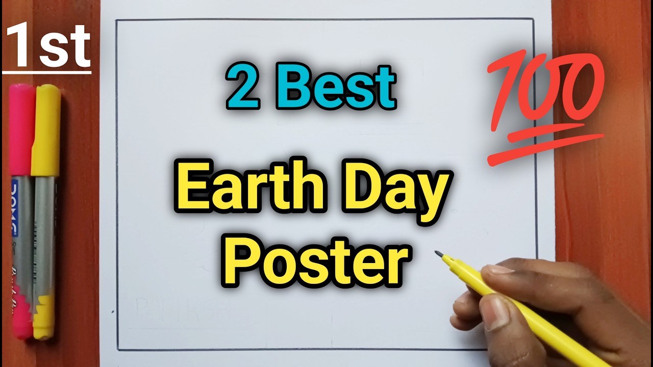 Earth Day Drawing / World Earth Day Poster Drawing / Save Earth Drawing / Save Earth Poster Drawing