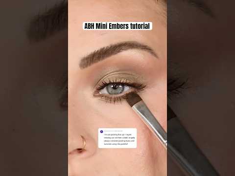 I love this color story for this time of year 😍 #eyeshadowtutorial #abh