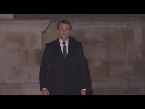Ode à la joie - Emmanuel Macron le 7 mai 2017
