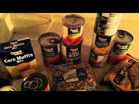 $23 Budget Cheap Walmart Haul Easy Dinners 2016