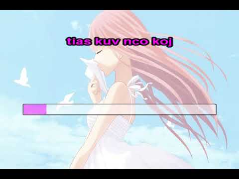 Nco Qub Hluas Nraug Instrumental + Lyrics - Girl version