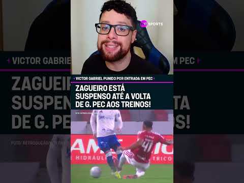 PUNIÇÃO JUSTA? Victor Gabriel pegou 6 jogos e até 180 dias fora pela entrada no Gabriel Pec #shorts