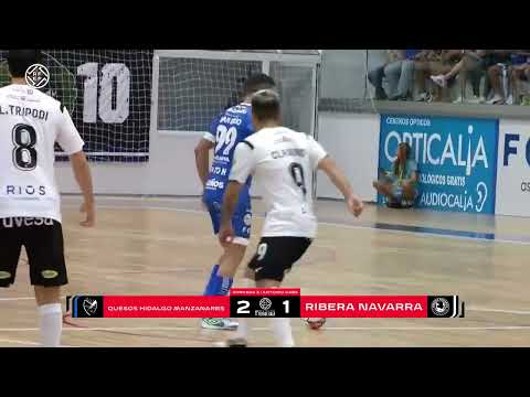 Gol Javi Alonso (2-0) Manzanares FS - Ribera Navarra. J3, 1Div. LNFS