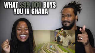🇬🇭 THE AFRICA YOU DON'T SEE ON TV! American Couple Reacts "GHANA'S MOST EXCLUSIVE NEIGHBORHOOD"