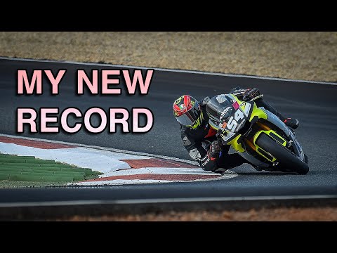 MY NEW RECORD! - Yamaha R1 @ Cartagena with super performing SLICK tires