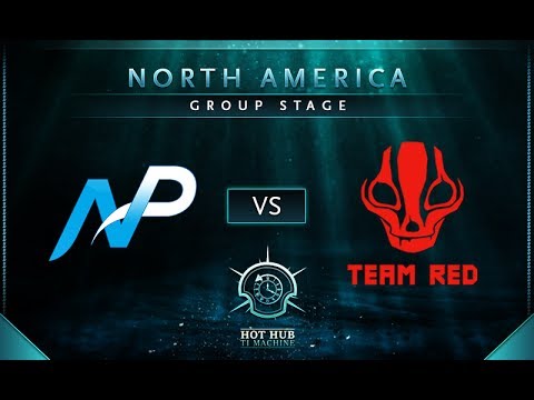 Team NP vs RED - TI7: NA Regional Qualifiers Group Stage - @BreakyCPK @Charlie