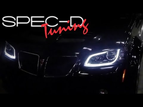 SPECDTUNING INSTALLATION VIDEO: 2008 - 2009 PONTIAC G8 PROJECTOR HEADLIGHT