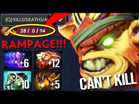 RAMPAGE 0 Death - Bristleback so IMBA Destroy Bottom Epic 8k Play gameplay Dota 2