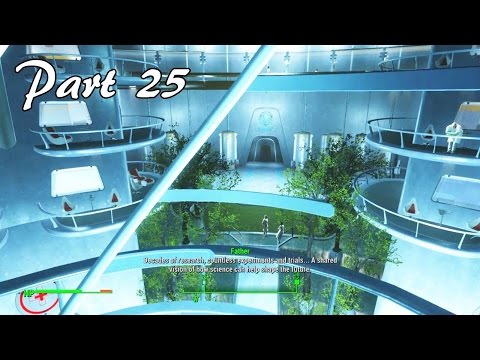 Fallout 4 - Institutionalized, Meeting Father Gameplay Walkthrough - Part 25